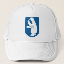 Vintage dänisches königliches Wappen Grönlands