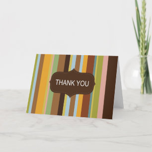 Vintage Dankeschön-Karte Dankeskarte