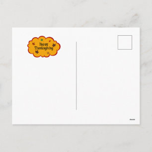Vintage-Dankeswünsche zum Erntedankfest Feiertags Feiertagspostkarte