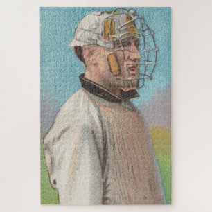 Vintage Darstellung eines Baseballfängers (1911) Puzzle