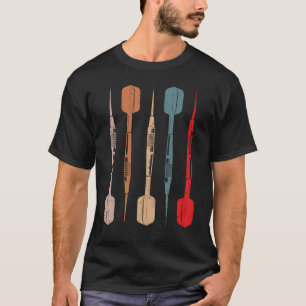 Vintage-Darts-Scheibe Pub-Darts-Champion Spruch Qu T-Shirt