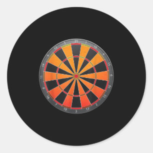 Vintage-Darts-Scheibe Pub-Darts-Meister Lustiger S Runder Aufkleber
