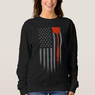Vintage-Darts-Scheibe Pub-Darts-Meister US-Patriot Sweatshirt