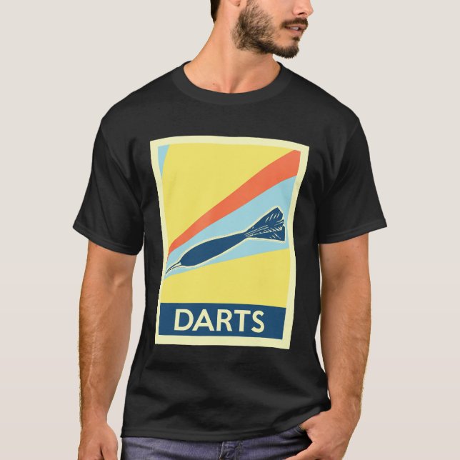 Vintage Darts T-Shirt (Vorderseite)