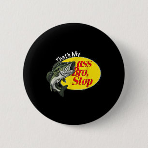 Vintage Das ist mein Bruder Stopp Lustiges Angeln Button