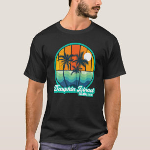 Vintage Dauphin Island Alabama Sommer 90er Jahre S T-Shirt