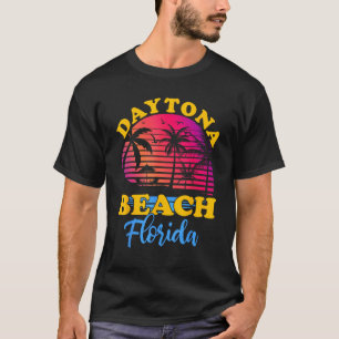 Vintage Daytona Beach Sommer Stimmung Retro Florid T-Shirt