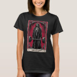 Vintage Deadlift Skeleton Halloween Gym Jokes Weig T-Shirt<br><div class="desc">Vintage Deadlift Skeleton Halloween Gym Jokes Weightlifting</div>