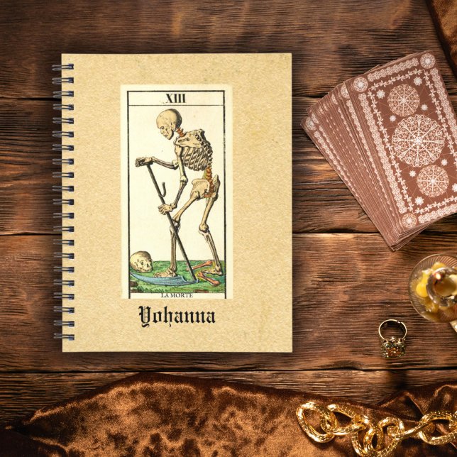 Vintage Death Morte Tarot Notizbuch (Von Creator hochgeladen)