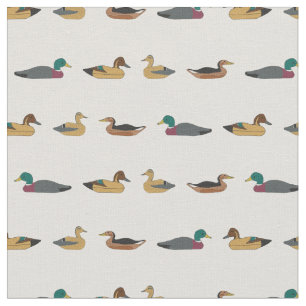 Vintage Decoduckstreifen auf Chalky-Farbe Stoff