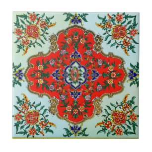 Vintage-Dekor- Fliese