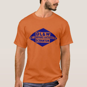 Vintage Delaware Lackawanna und Western Railroad T T-Shirt