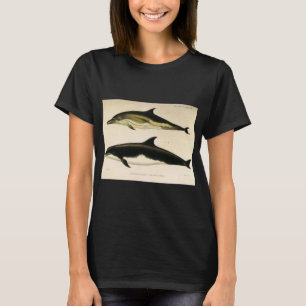 Vintage-Delfine, Meeressäugetiere Tiere T-Shirt