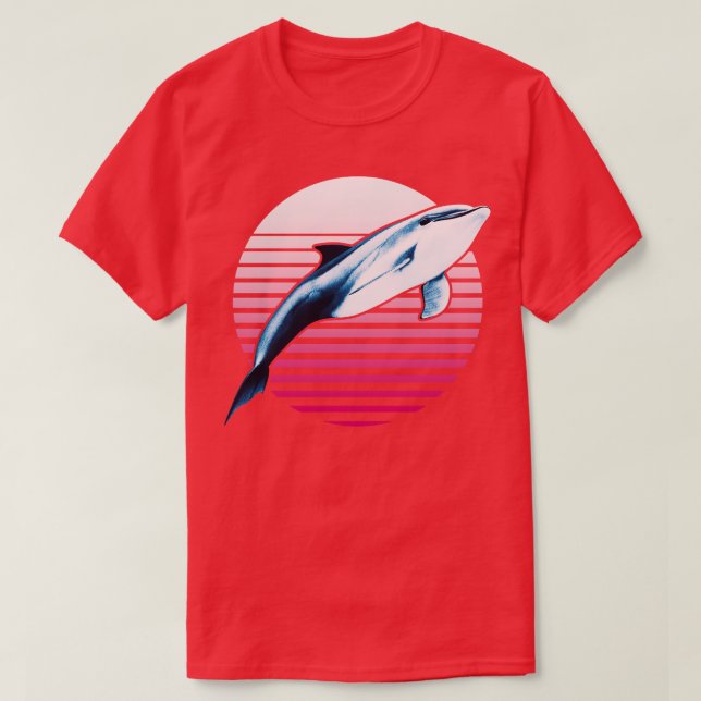 Vintage Delphin T-Shirt (Design vorne)