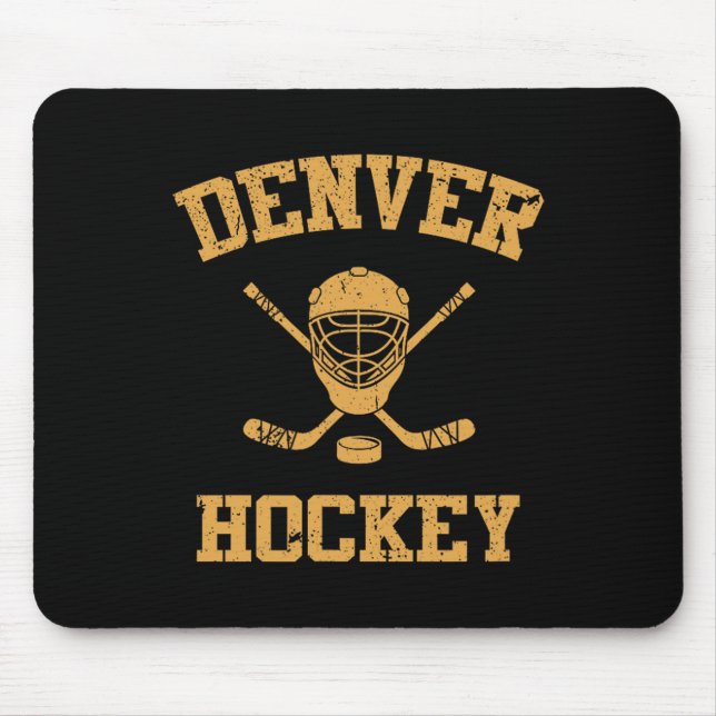 Vintage Denver Eishockey  Mousepad (Vorne)