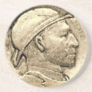 "Vintage-DEPRESSION-HOBO NICKLE Untersetzer" Getränkeuntersetzer