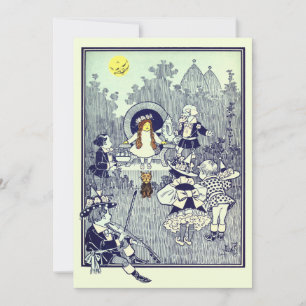 Vintage Der Zauberer von Oz, Dorothy trifft die Mu