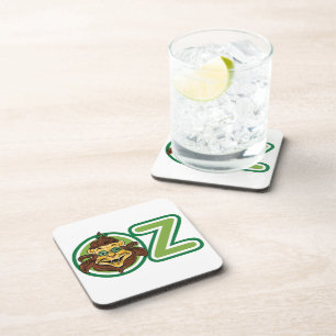 Vintage Der Zauberer von Oz, Löwe im Buchstaben O Untersetzer