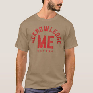 Vintage-Design erkennt mich Sportwettkampf an T-Shirt