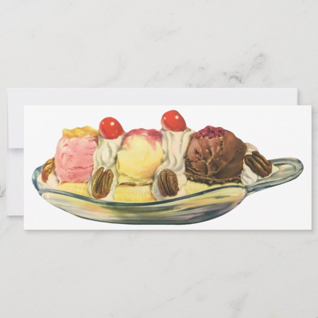 Vintage Desserts, Kirschen aus Bananengeflecht (Vorderseite)