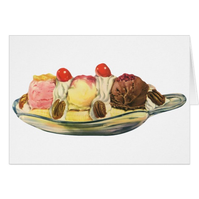 Vintage Desserts, Kirschen aus Bananengeflecht (Vorderseite (Horizontal))