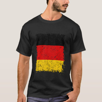 Vintage deutsche Flagge T-Shirt