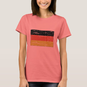 Vintage deutsche Flagge T-Shirt