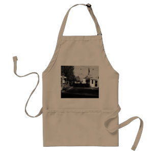 Vintage deutsche Grenzposten Ost-West-Berlin Schürze