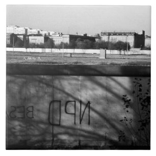 Vintage deutsche Mauer Fliese