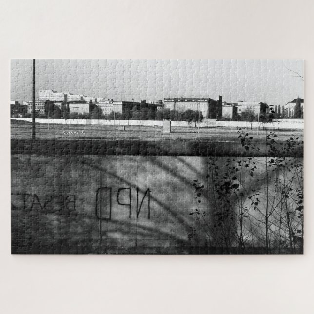 Vintage deutsche Mauer Puzzle (Horizontal)