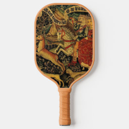 Vintage Deutsche Mittelalterliche Renaissance Lieb Pickleball Schläger