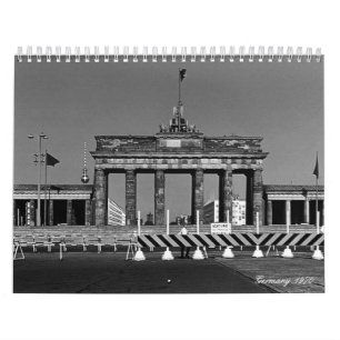 Vintage Deutschland 1970 Kalender