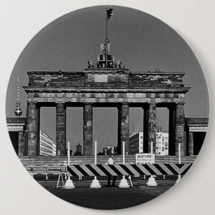 Vintage Deutschland Berlin Brandenburger Tor 1970 Button