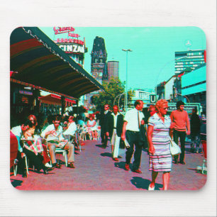 Vintage Deutschland Berlin Kurfürstendamm Avenue Mousepad