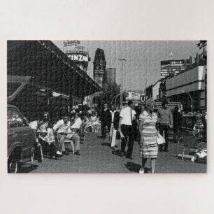 Vintage Deutschland Berlin Kurfürstendamm-Promenad Puzzle