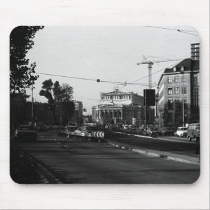 Vintage Deutschland Frankfurter Oper 1970 Mousepad