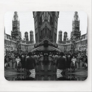 Vintage Deutschland München Frauenkirche Frauenpla Mousepad