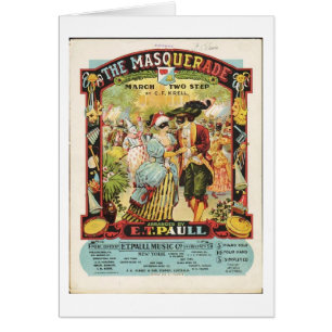 Vintage - Die Masquerade Notenblatt,