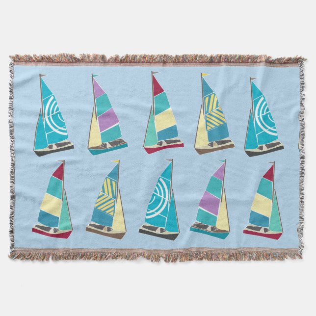 Vintage-Dinghies Decke (Vorderseite)