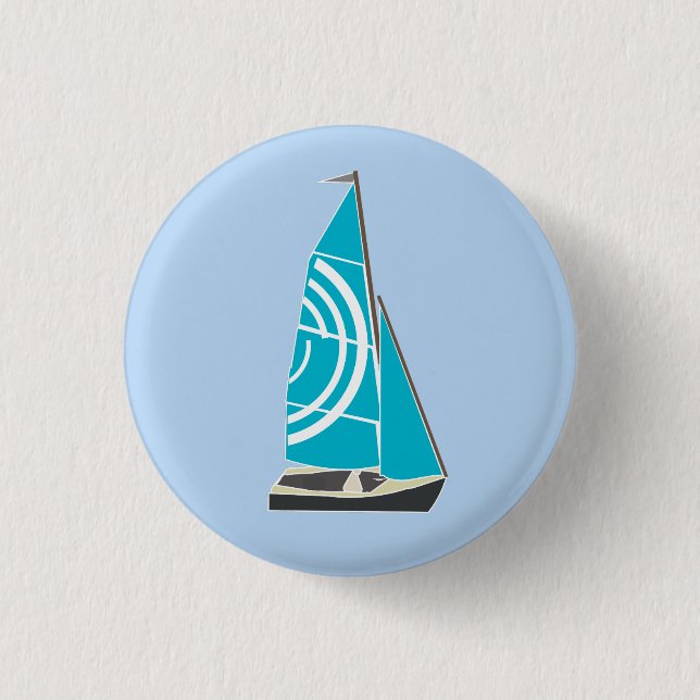 Vintage Dinghy 4 Button (Vorderseite)