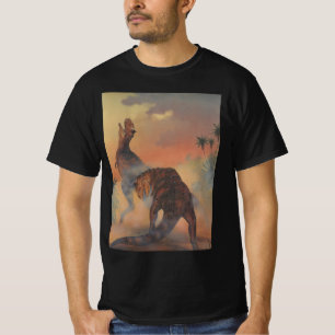 Vintage Dinosaurier, Carnotaurus Roaring im Dschun T-Shirt