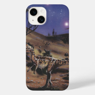 Vintage Dinosaurier, Dilophosaurus in der Sternenn Case-Mate iPhone Hülle