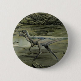 Vintage Dinosaurier, ein krebserregendes Hypsiloph Button