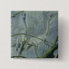 Vintage Dinosaurier, Megapnosaurus aka Syntarsus Button