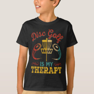 Vintage Disc Golf ist mein Therapie-Kostüm-Spieler T-Shirt