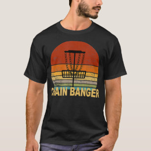 Vintage Disc Golf Vater Funny Chain Banger Körbche T-Shirt