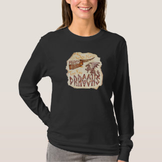 Vintage Distressed Mighty Dragon Village Idioten I T-Shirt