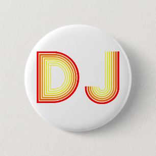 Vintage-DJ Button