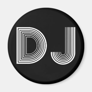 Vintage-DJ Magnet