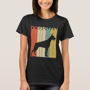 Vintage Dobermann Hund 93 T-Shirt
